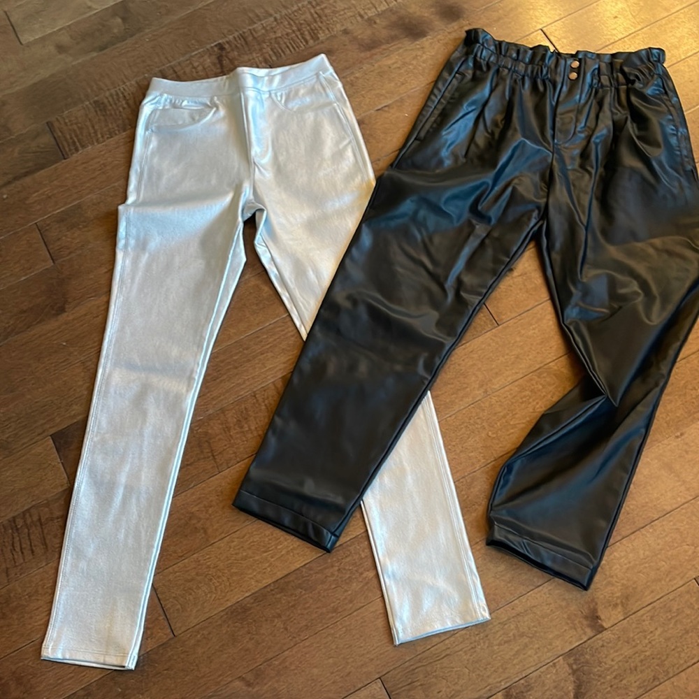 Size 13–14 Kids Zara Pants (lot of 2)